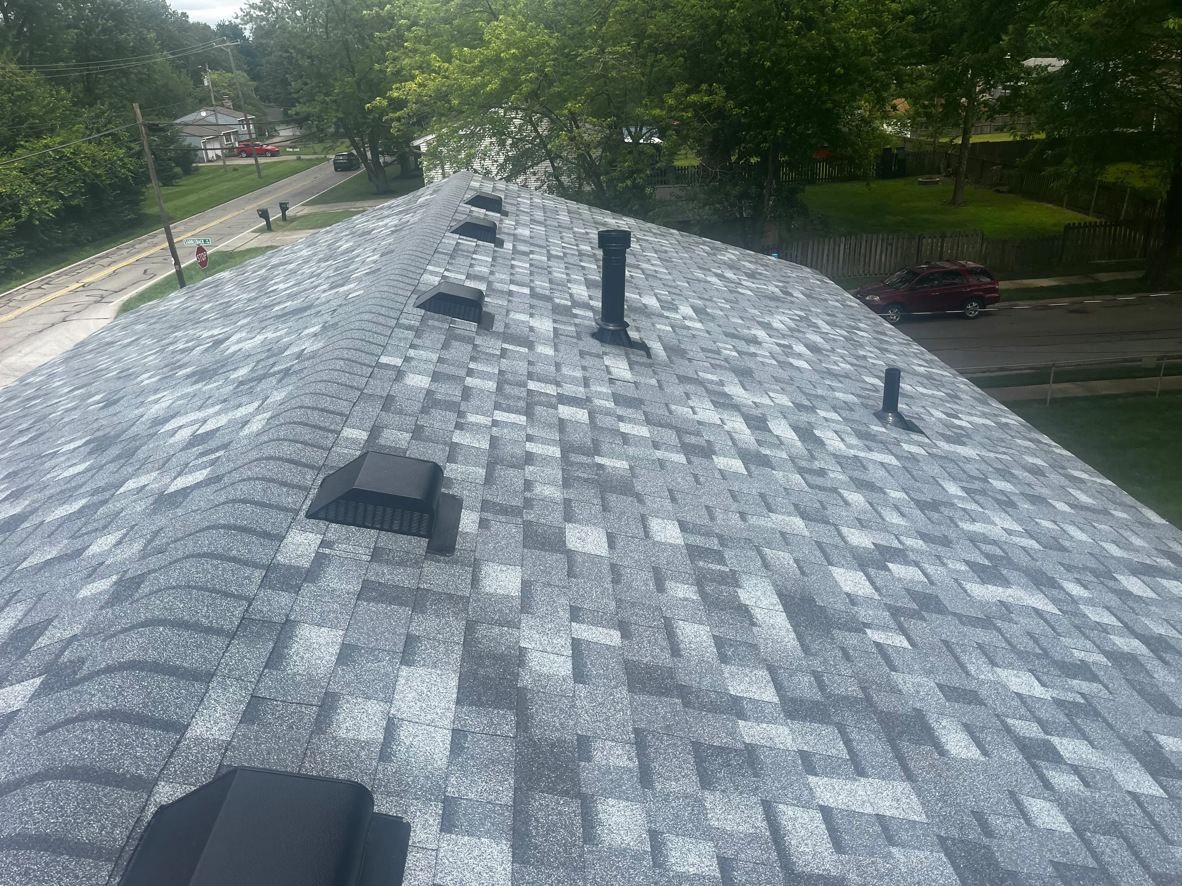 New roof installation in Hamilton OH